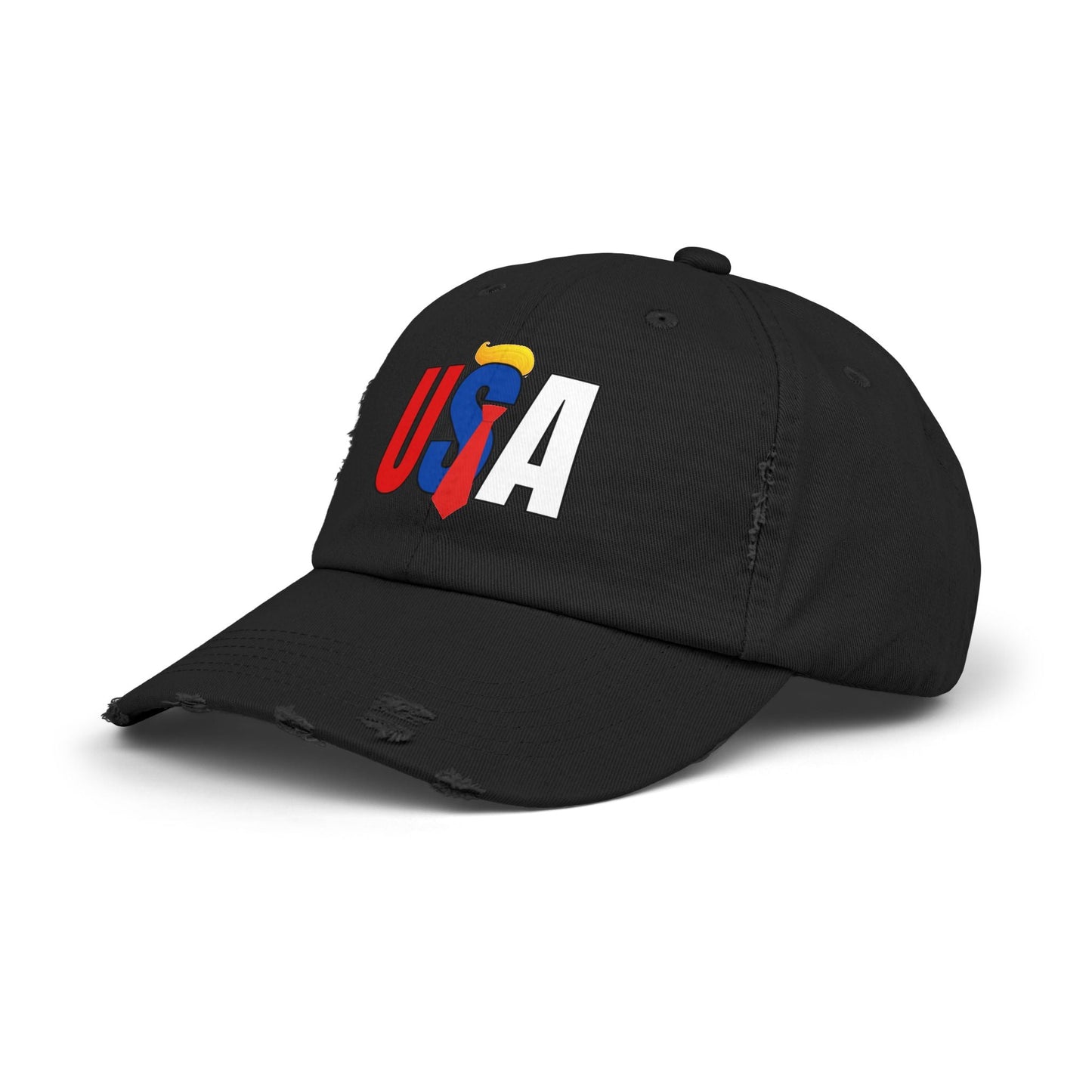 Gorra Unisex Tendencia Distressed USA
