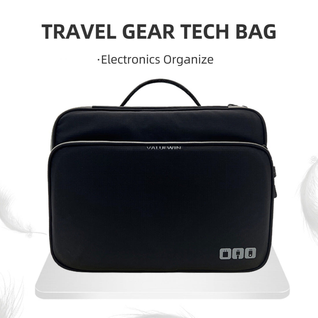 Large Capacity Three-Layer Travel Storage Bag