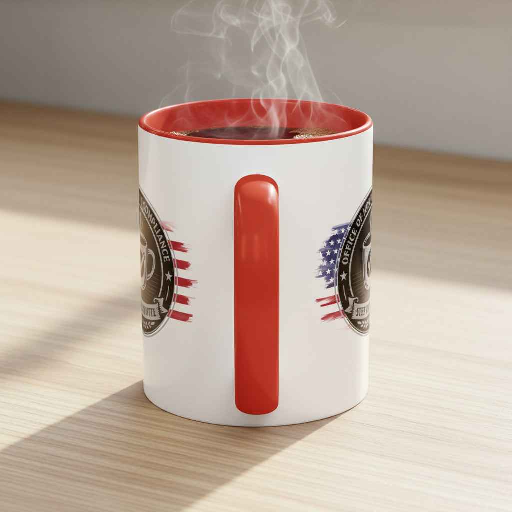 Office of Morning Compliance Coffee Mug – Step One: Coffee