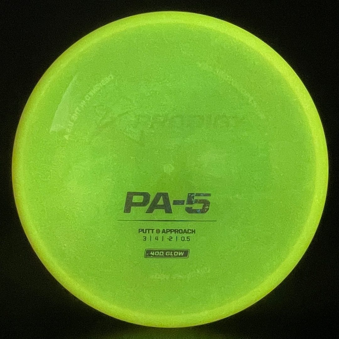 Glow PA-5 Disc Golf Disc - 400 Plastic