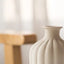 Rustic Frosted Ceramic Vase in Retro Pastoral Style