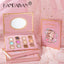 HANDAIYAN 12 Color Eye Shadow Palette Retro Niche Eye Shadow Noble With Mirror Matte Pearlescent Powder Eye Shadow - Korvel