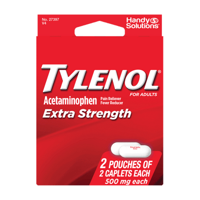 Tylenol Extra Strength Caplets – 500mg