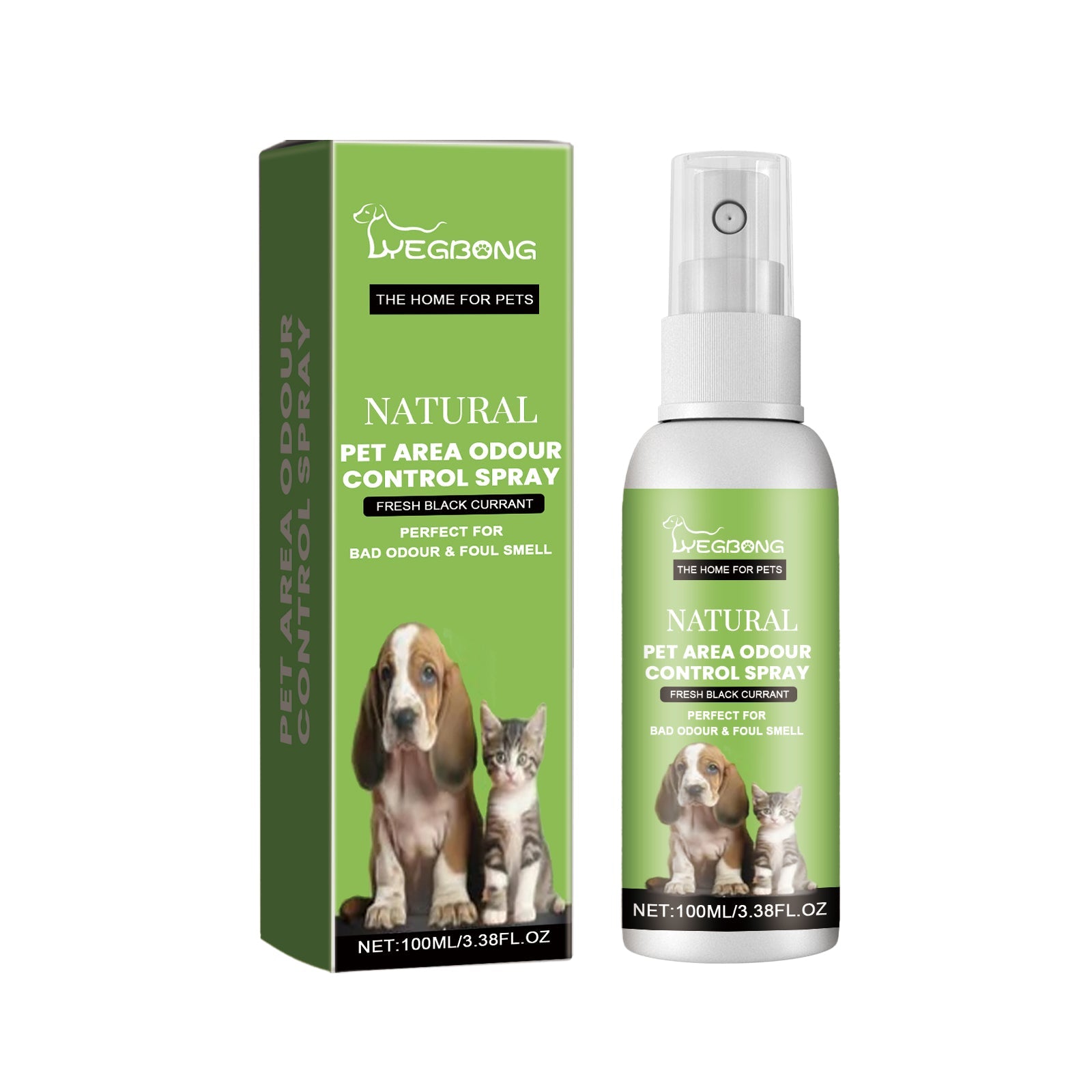 Pet Odor Spray, Indoor Pet Area Odor Cleaning And Fragrance Lasting Guardian Refreshing Spray - Korvel