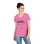 Soft Paws, Sharp Opinions T-shirt V-Neck Femme