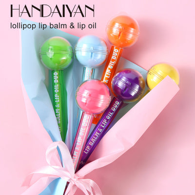 HANDAIYAN Color-Changing Lipstick & Lip Gloss Duo