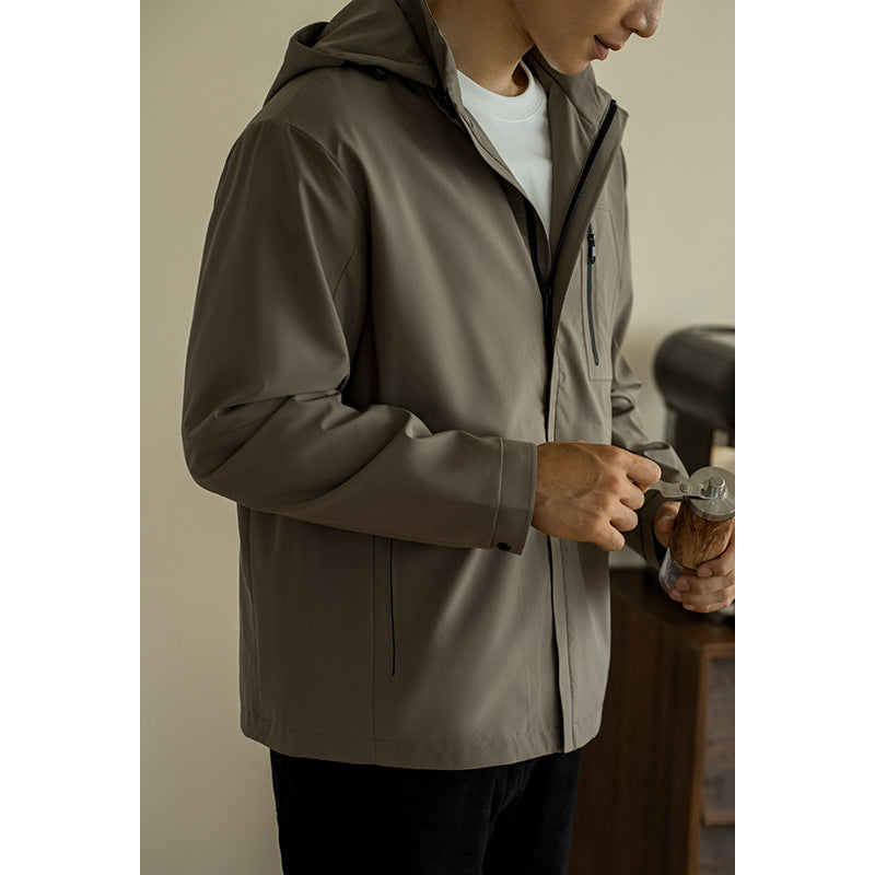 Men's Lightweight Quick-Drying Waterproof Fall Jacket