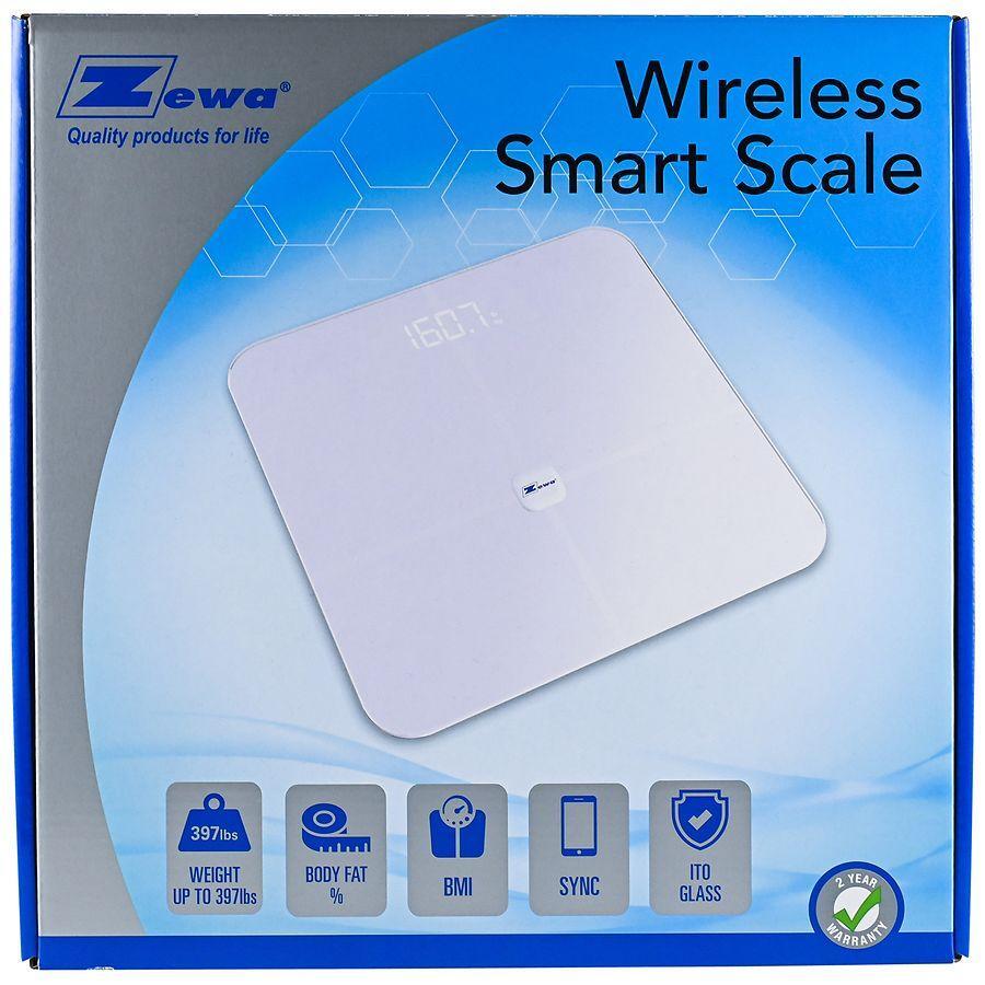 Balance numérique Zewa et analyseur de composition corporelle avec Bluetooth