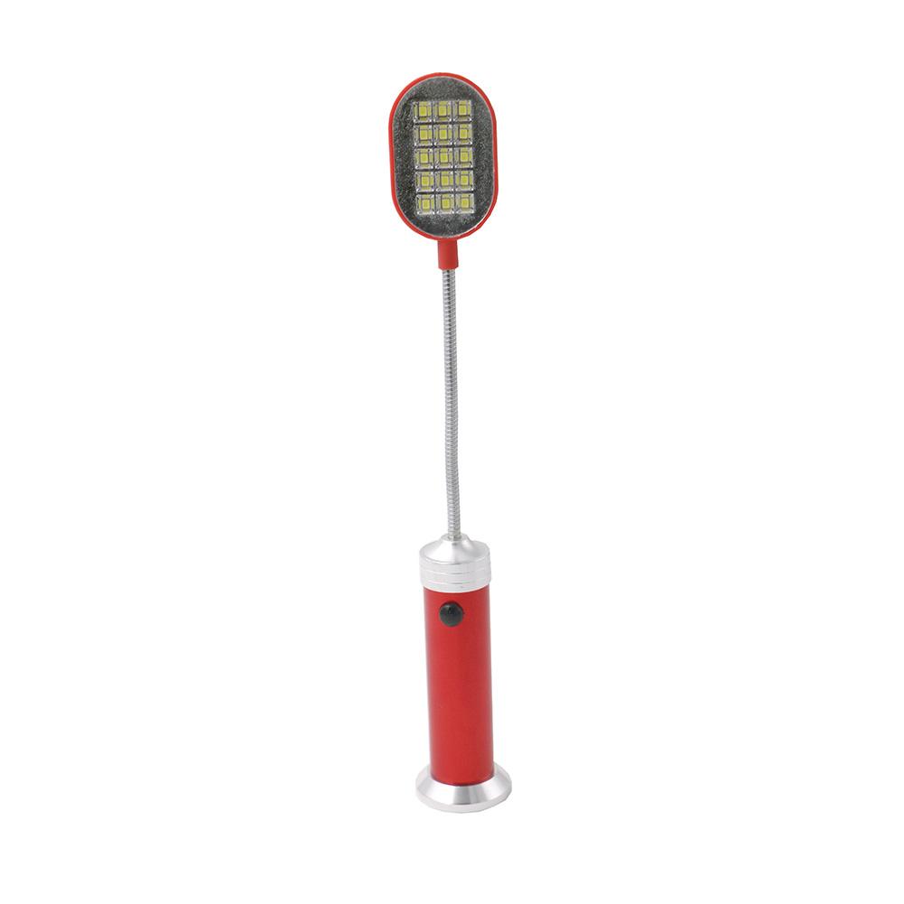 LED Handheld Flashlight with Magnetic Base and 15 LEDs