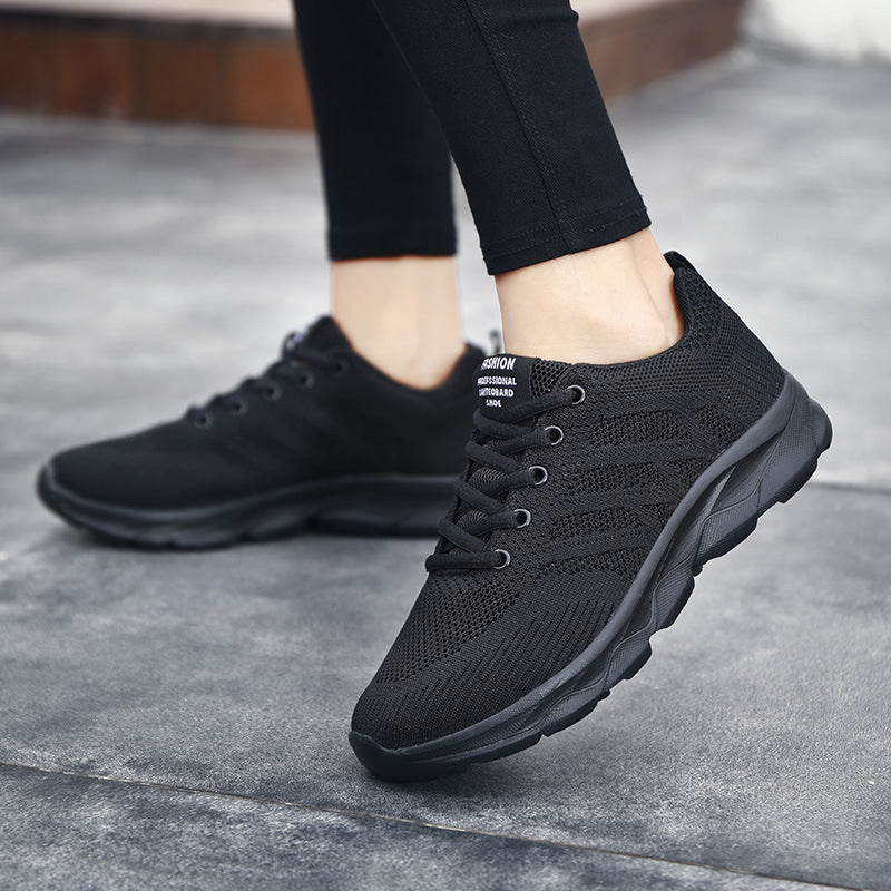 Baskets de course respirantes en mesh pour femmes