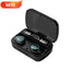 M10M30 Bluetooth Headset High-Capacity Wireless Private Model TWS New F9 Smiley Face Binaural 5.1 Noise Cancellation - Korvel