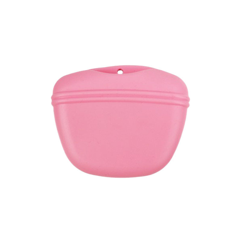 Silicone Pet Training Bag for Outdoor Use