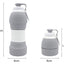Silicone Folding Water Bottle - Portable & Space-Saving
