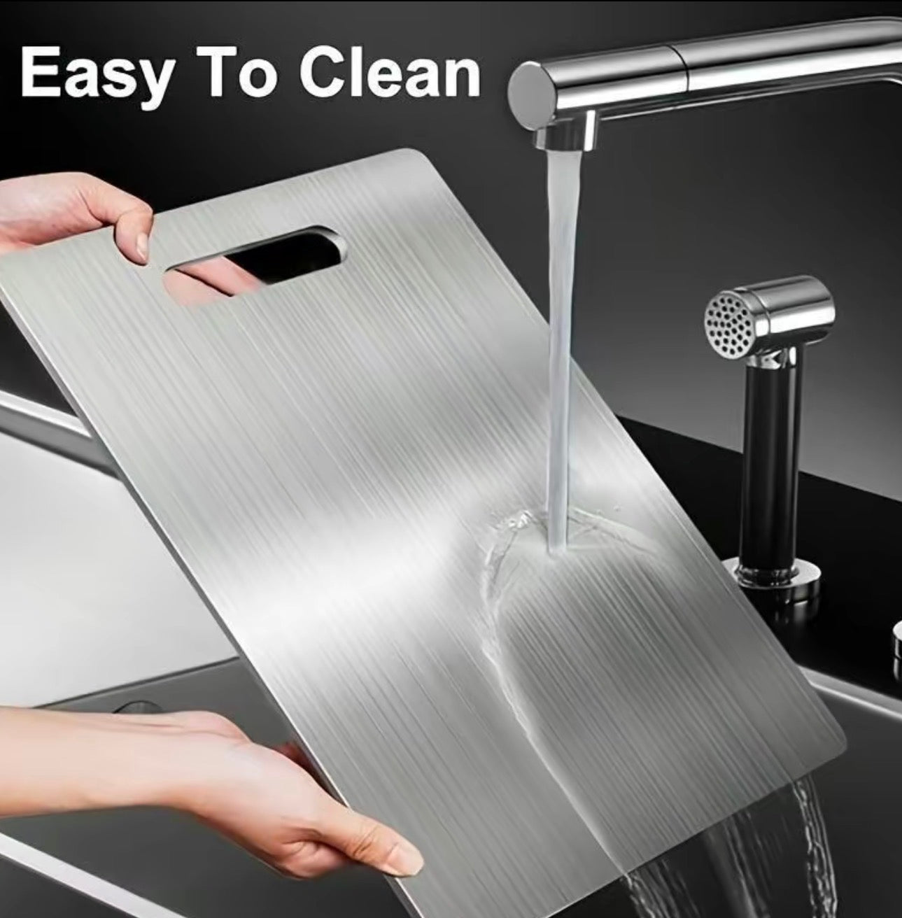 ChopLuxe Stainless Cutting Board