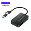 USB 3.0 Four in One USB 3.1 CF SD TF MS Memory Card/DSLR Camera Card Reader Type-c - Korvel
