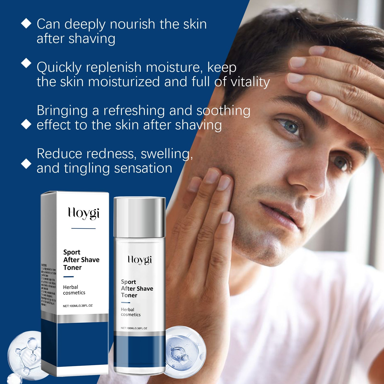 After Shave Toner Moisturizes And Firmers Skin Sports After Shave Nourishing And Firming Care Lotion - Korvel