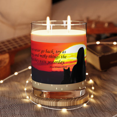 Indulge in Serenity Scented Candle - Elegant Glass, 11oz - Korvel
