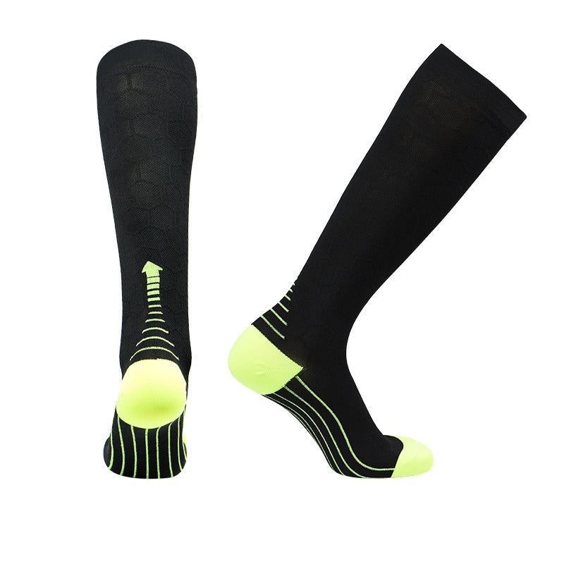 Premium Black Calf Sports Socks for Active Lifestyles