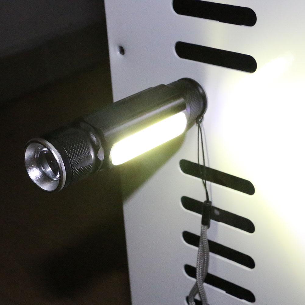 Mini lampe de poche LED rechargeable USB - Torche manuelle étanche