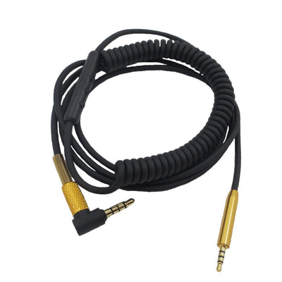 Suitable for BOSE QC25 QC35 JBL J55 88 headphone cable 2.5mm interface spring cable - Korvel