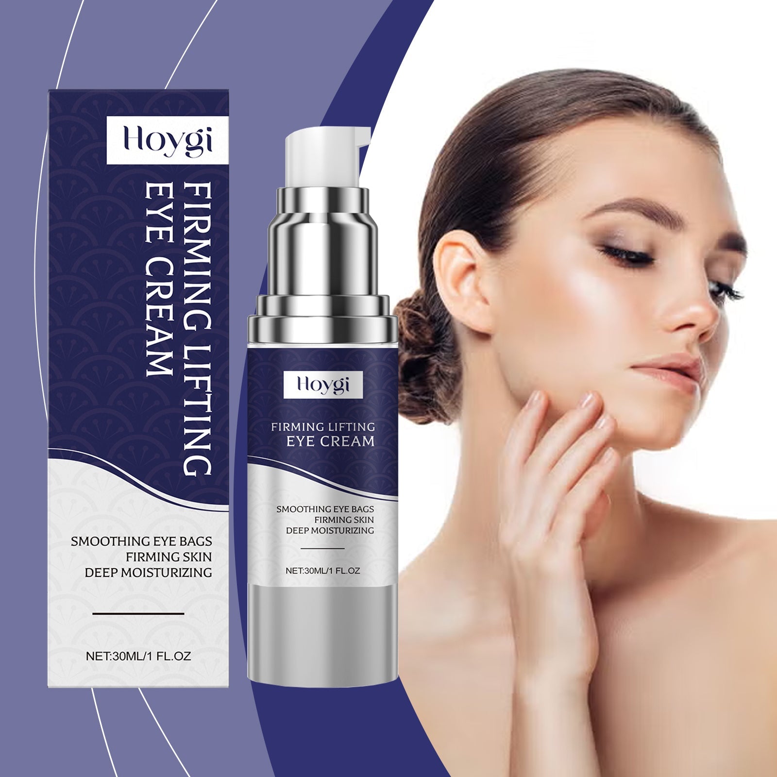 Nourishing Eye Essence, Firming, Moisturizing, Moisturizing And Smoothing Eye Lines - Korvel