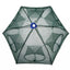 Filet de pêche hexagonal portable à 6 trous