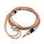 16 core silver plated headphone cable ls50 ls70 ls200 e50 A2DC suitable for upgrading iron triangle headphones - Korvel