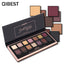 QIBEST 14 Color Matte Eyeshadow Palette - Luxury Velvet Glossy Finish