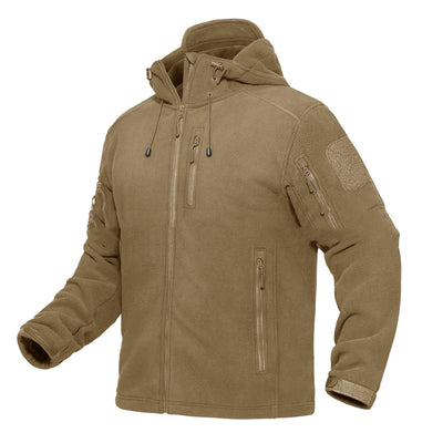 Men's Hooded Long-Sleeve Winter Jacket