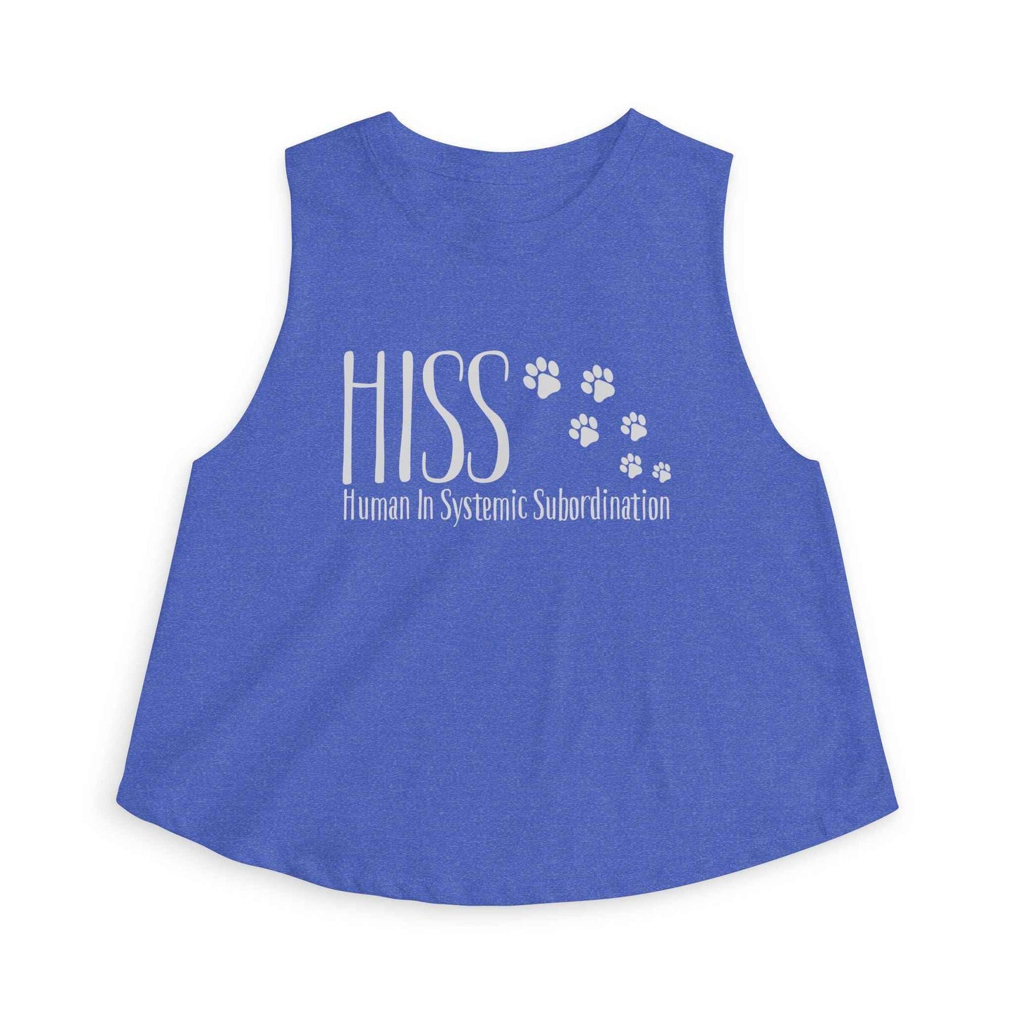 HISS Crop Tank – Playful Cat-Themed Crop Top