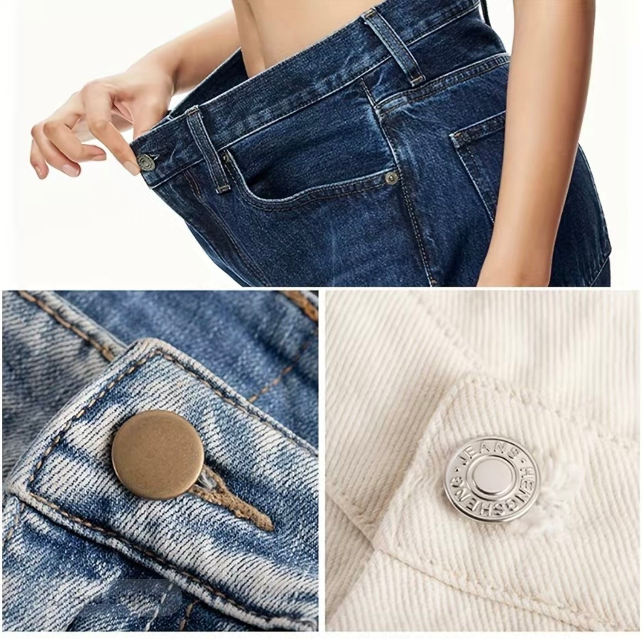 Botones SnapFix para Jeans - Set de 40 Botones Ajustables