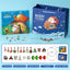 DIY creative children's bracelet jewelry 24-grid calendar Christmas holiday surprise blind box silver set - Korvel