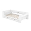 Upholstered Daybed with Trundle, Wood Slat Support,Upholstered Frame Sofa Bed Twin Blue - Korvel