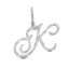 Hip Hop Grass Letter Pendant with Cuban Chain
