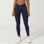 Pantalons de yoga cropped taille haute en V croisé