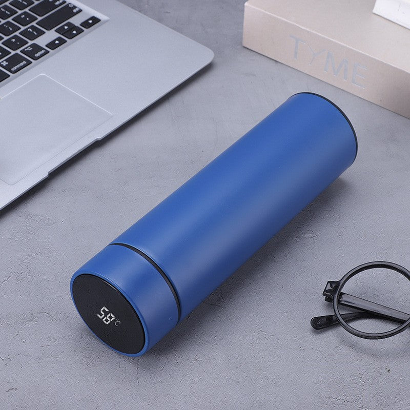 Smart Temperature Measurement Insulated Cup 304 Stainless Steel Water Cup Portable Home Cup Gift Cup Wholesale Engraving - Korvel