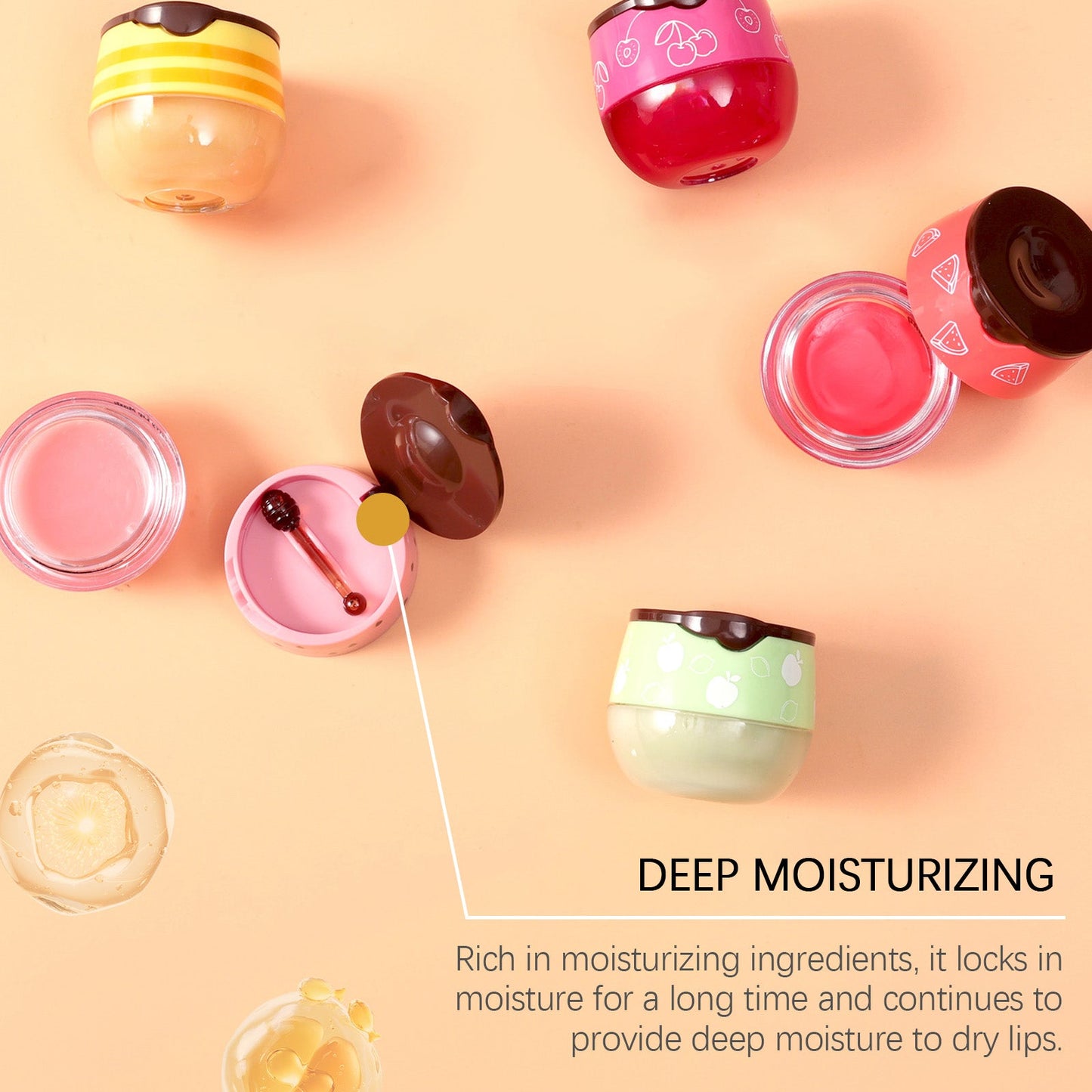 Premium Strawberry Lip Mask for Soft, Hydrated Lips