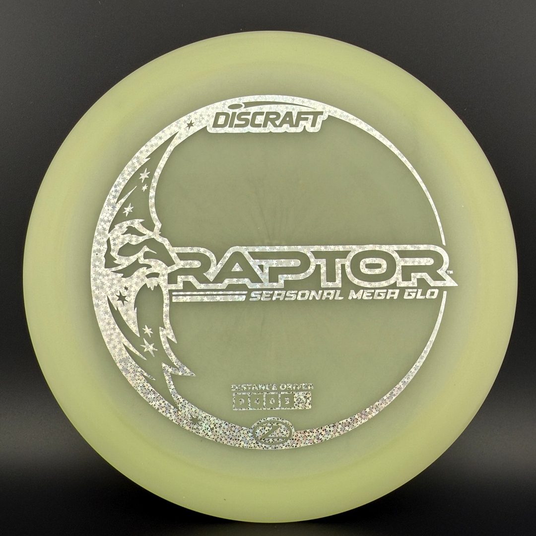 Mega Glo Raptor - Premium Glow Disc Golf Driver