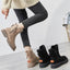 Bottes de neige pour femmes doublées en polaire - Élégantes et confortables