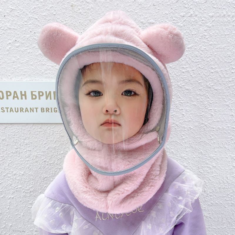 Ensemble de masque facial et casque de ski pour enfants