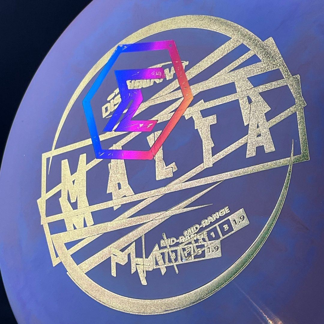 ESP Swirl Malta - Disque de Disc Golf McBeth Triple Stamp