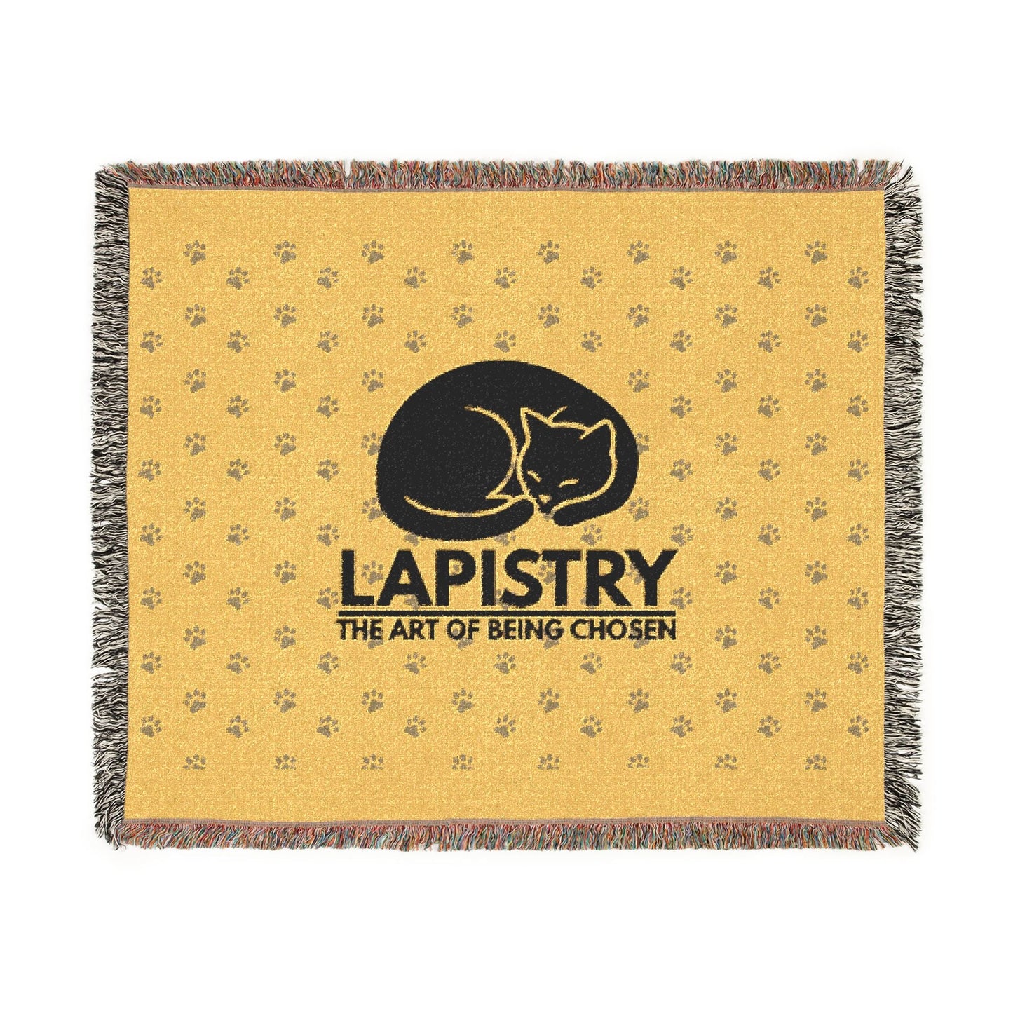 Lapistry Woven Cotton Blanket – Embrace Comfort and Style