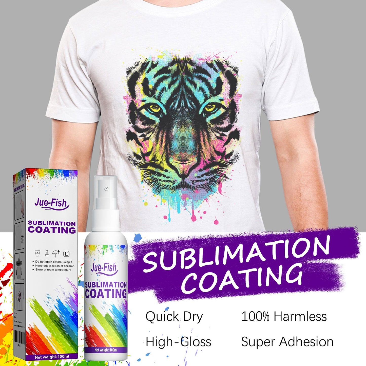 Multi-Purpose Sublimation Coating Spray for Fabrics