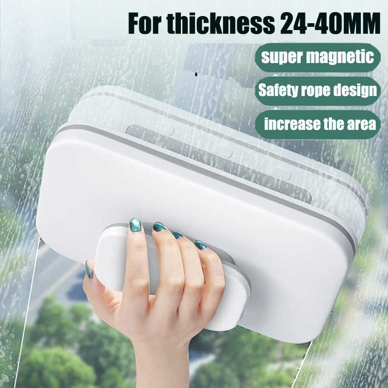 Premium Double-Sided Magnetic Glass Cleaning Tool