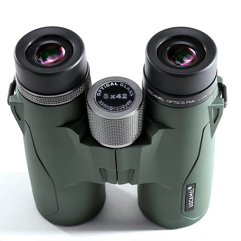 USCAMEL Binoculars 8x42 Military HD High Power Telescope Professional Hunting Outdoor,Army Green - Korvel