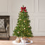 4.5' Hinged Tree with 200 Clear Lights-UL,Dia:32 - Korvel