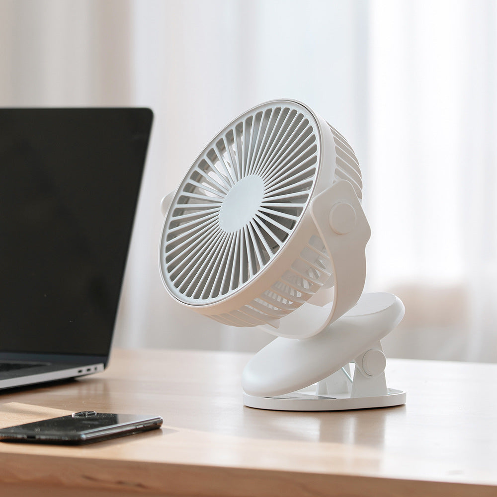 New Summer Clip Fan Student Dormitory Mini USB Desktop Clip Fan Home Desktop Fan - Korvel