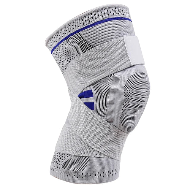 Faja de Rodilla Elástica Desmontable Premium con Soporte de Silicona
