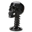 Support Oculaire Noir Backbone - Sculpture de Bureau Élégante