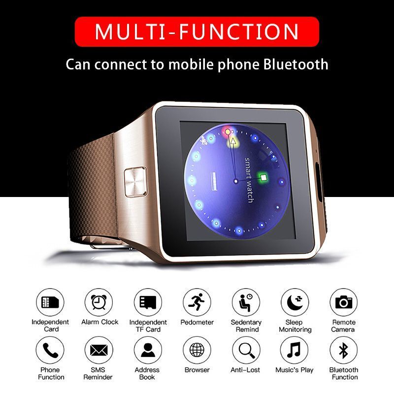 Bluetooth DZ09 Smart Watch Relogio Android smartwatch phone fitness tracker reloj Smart Watches subwoofer women men dz 09 - Korvel